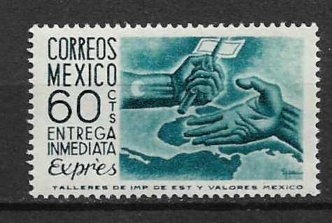 1951 Mexico ScE11 60c Special Delivery MH