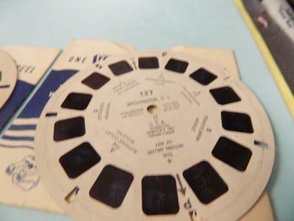 vintage Mid 50's Scotland View master Reel 2 disc in 3D Kodachrome