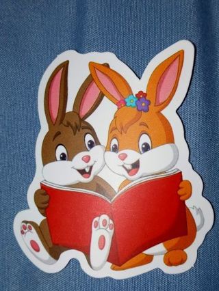 Easter Cute new one nice vinyl lab top sticker no refunds regular mail high quality!