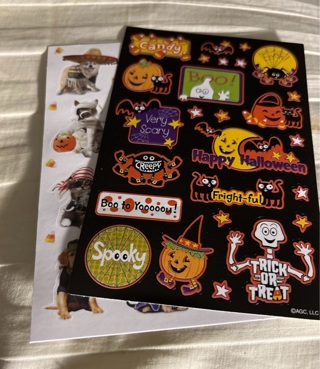 Halloween stickers 