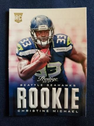 2013 Panini Prestige Rookie Christine Michael