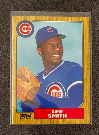 Lee Smith Topps Tiffany