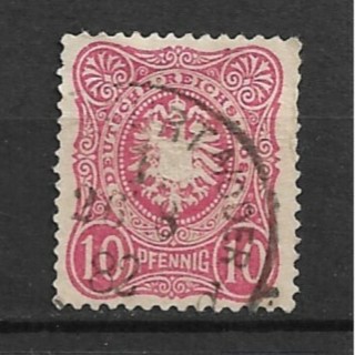 1880 Germany Sc39 10pf Imperial Eagle used