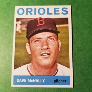 1964 - TOPPS BASEBALL CARD NO. 161 - DAVE McNALLY - ORIOLES
