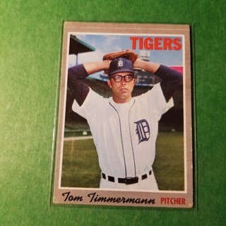 1970 - TOPPS BASEBALL CARD NO. 554 -  TOM TIMMERMANN - TIGERS