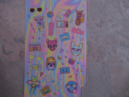 Fun new stickers.  SUPER Colorful & Decorative 80's STYLE stickers ~~ So cute!!