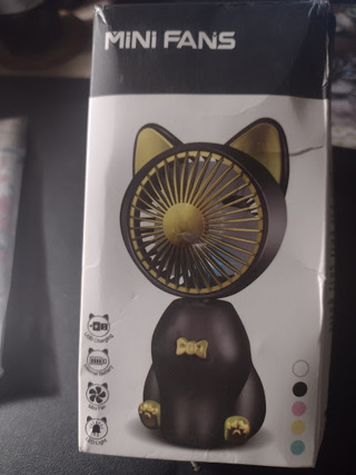Rechargeable Mini Cat Fan