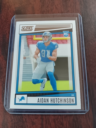 Aidan Hutchinson *Rookie 2022 Score Football #307