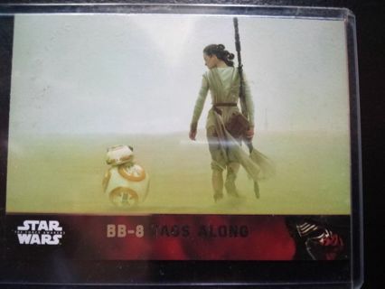 Star wars card.