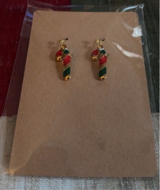 Homemade Christmas earrings (PLEASE READ BELOW)