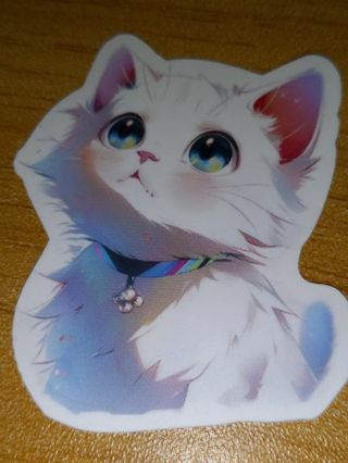 Cute one new small vinyl laptop sticker no refunds regular mail only