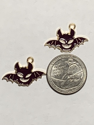 HALLOWEEN CHARMS~#41~SET OF 2 CHARMS~FREE SHIPPING!