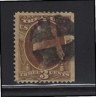 1879 USA Official stamp (1), U/OG/VF, Scott #O109, est CV $7.60