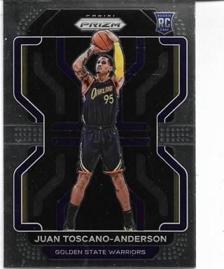 2021-22 PRIZM JUAN TOSCANO ANDERSON ROOKIE CARD