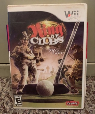 King of Clubs (Nintendo Wii, 2008) Complete. Tested.