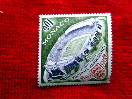 Monaco #553 1963 MNH OG Football Association Stamp. 