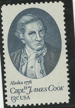 1978, #1732, Captain James Cook