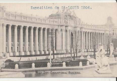 Vintage Unused Postcard: 1904 Exposition de St Louis