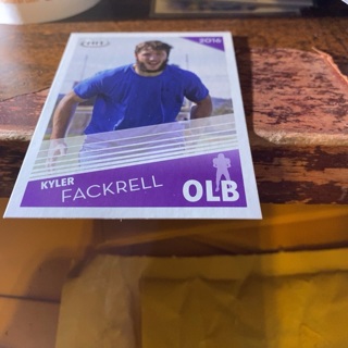 2016 sage hit Kyler fackrell football card 