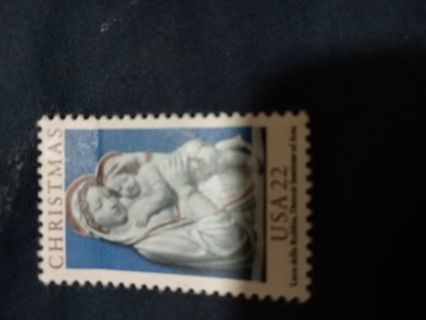 2003 22 cent Genoa Madonna postage stamp