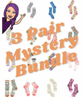 3 pair warm mystery socks