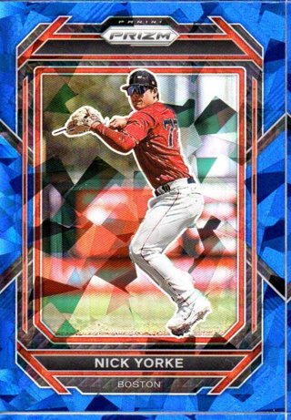 2023 Panini Prizm Nick Yorke Blue Ice