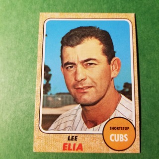 1968 - TOPPS BASEBALL CARD NO. 561 - LEE ELIA - CUBS - EXMT/NRMT/MT. - READ