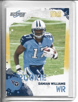 2010 Panini Damian Williams #ed 265/299 Rookie NFL Football Card 