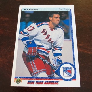 1990-91 Upper Deck - [Base] #540 Rick Bennett