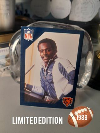 1988 Walter Payton Limited Edition Chicago Bears