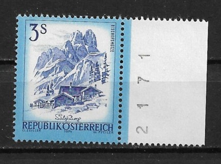 1974 Austria Sc963 Bischofsmutze, Salzburg MNH