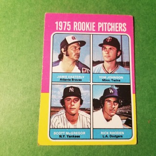 1975 - TOPPS BASEBALL CARD NO. 618 -  1975 ROOKIE PITCHERS