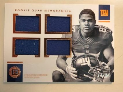 2016 sterling Shepard RC jersey card 13/49