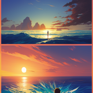 Listia Digital Collectible: Ocean Sunrise