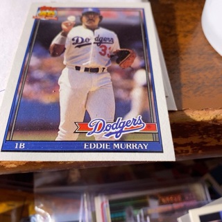 1991 Topps Eddie Murray baseball card 