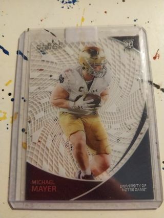 Michael Mayer Rookie Card