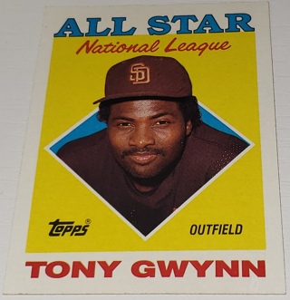 1988 ⚾ Topps Tony Gwynn # 402 All Star ⚾ San Diego Padres