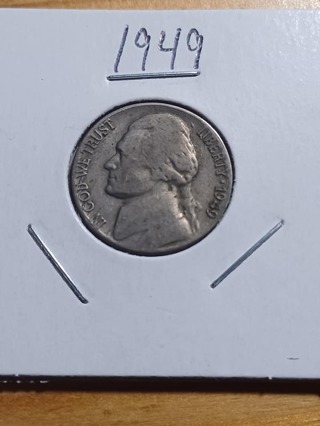 1949 Jefferson Nickel! 16