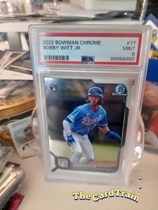 Bobby Witt Bowman Chrome Rookie / Royals 77