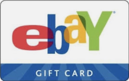 $50 Ebay.com Gift Card 