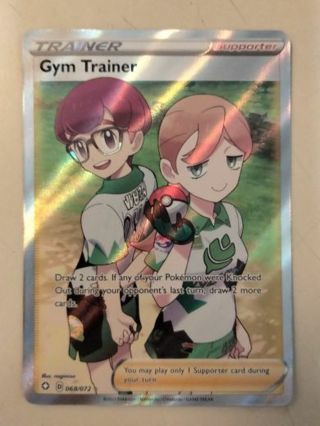 Gym trainer 068/072 rare holo nm pokemon