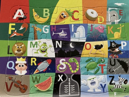 NEW Play Monster Framed 25 pieces - Alphabet