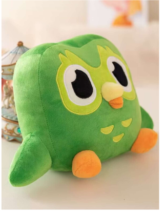 Duolingo Plush Stuffed Animal Toy, duolingo Cartoon Toy Birthday Gift