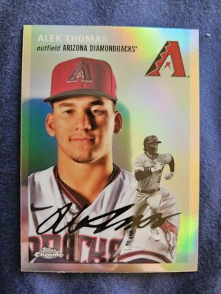 2023 Topps Chrome PA Refractor Alek Thomas