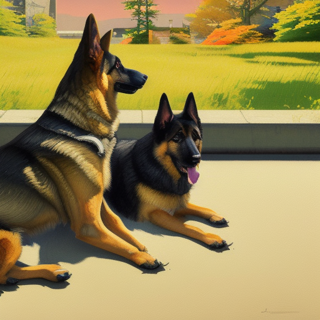 Listia Digital Collectible: German Shepherd #2