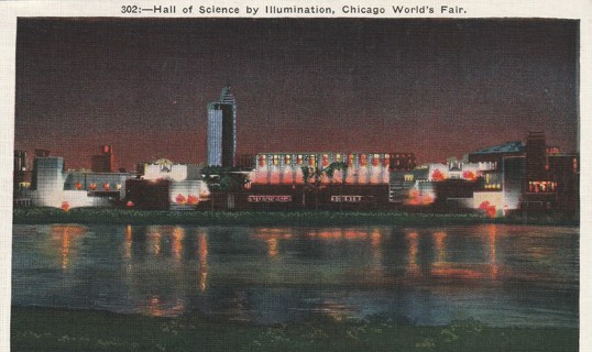 Vintage Used Postcard: d: 1947 Chicago World's Fair