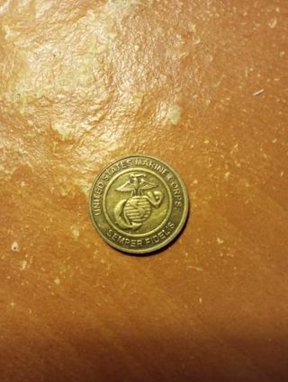 Toys for Tots Marines Coin