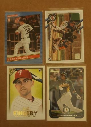 4 rookie card lot