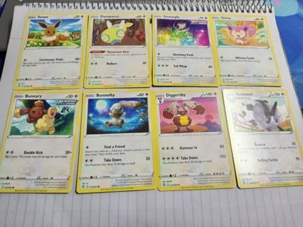 Pokemon Fusion Strike Normal Cards