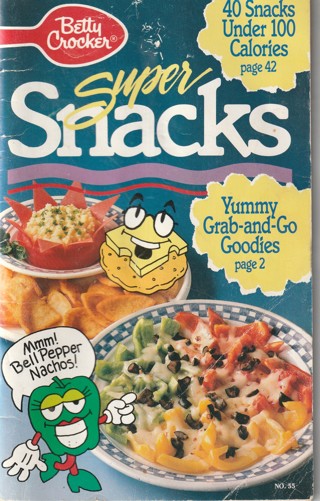 Vintage Cook Book, Magazine soft covered: Super Snacks